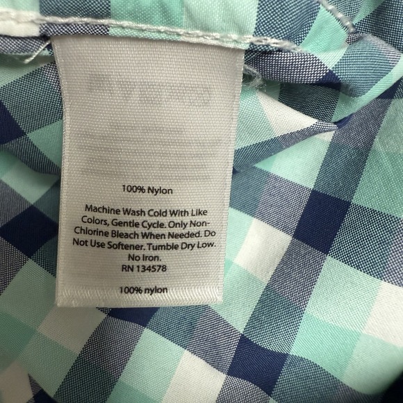 Vineyard Vines Performance Slim Fit Tucker Plaid Shirt Men's Large - Picture 8 of 11